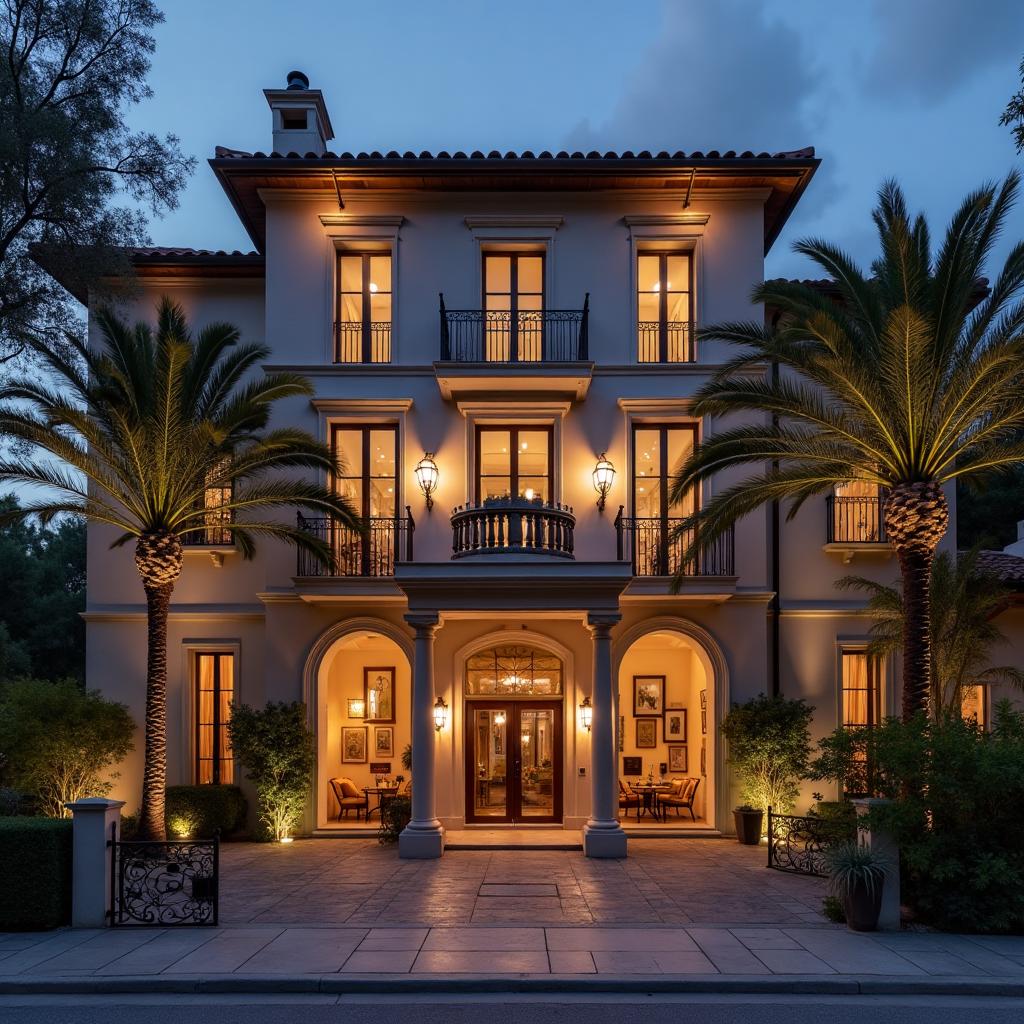 Fachada del hotel RoyalPlaceCafeeSpana